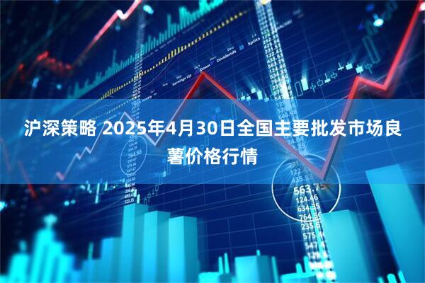 沪深策略 2025年4月30日全国主要批发市场良薯价格行情